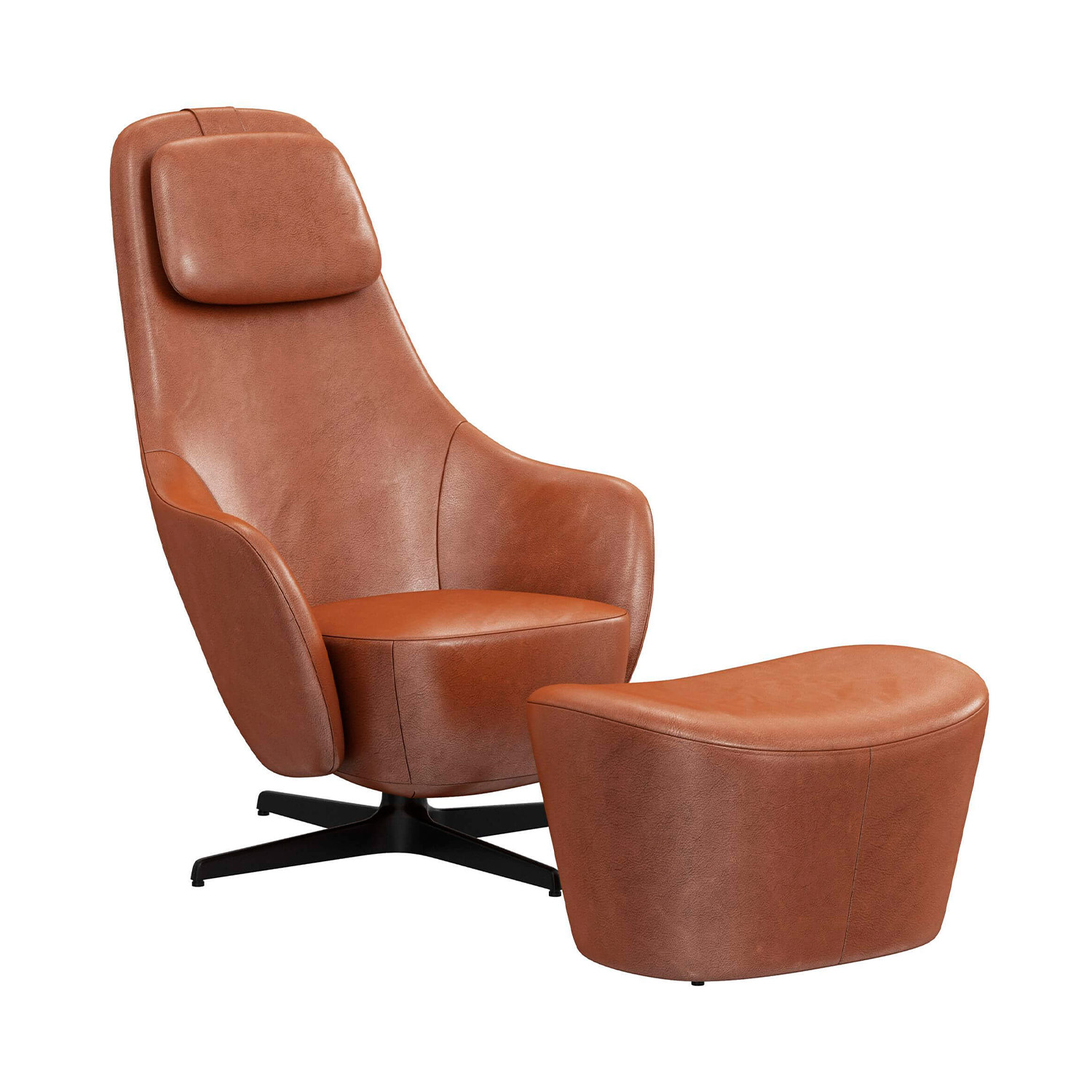 Кресло Harbor Laidback HLB80A от B&B Italia