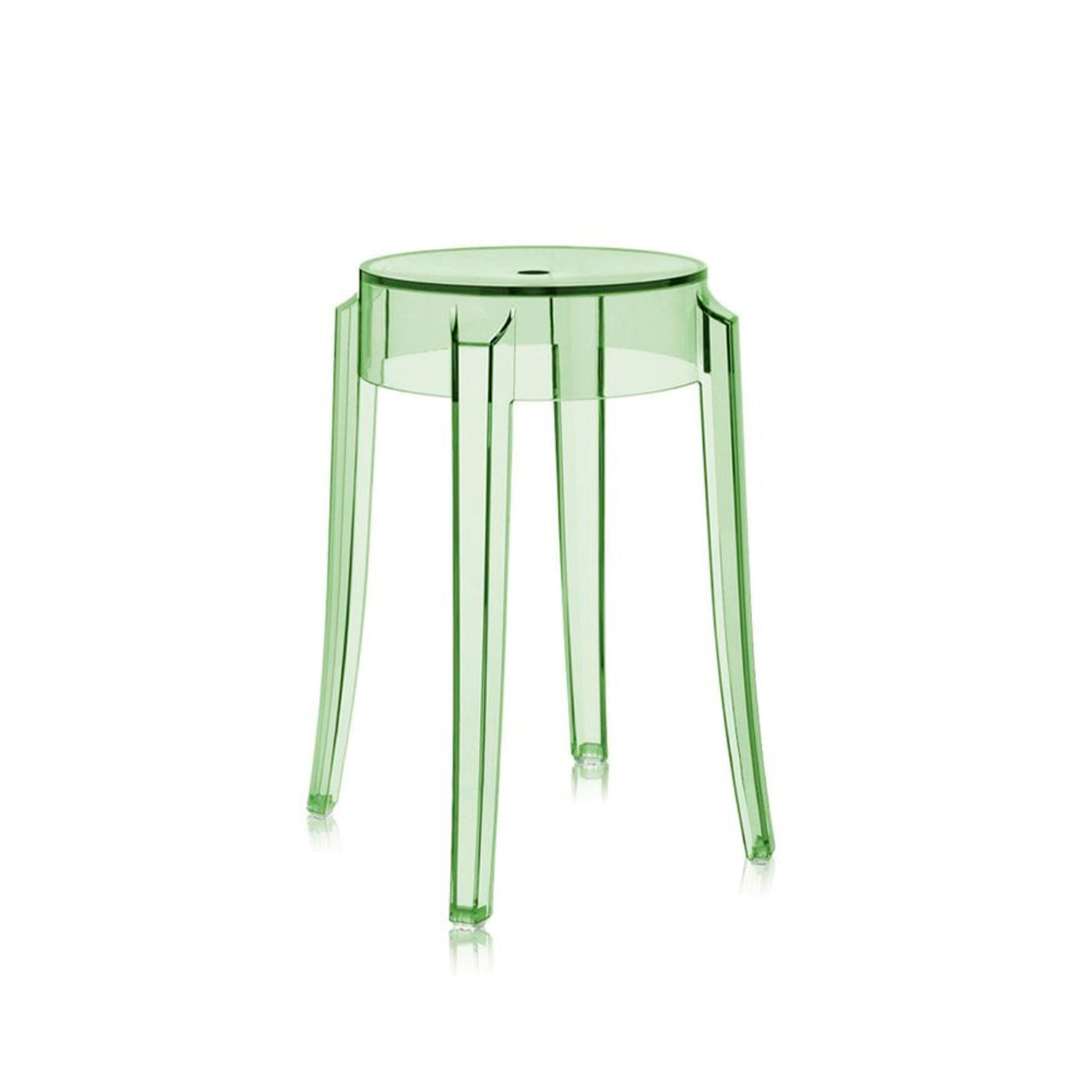 Стул Charles Ghost Low Stool H45 от Kartell