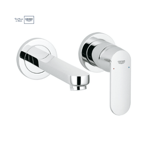 СМЕСИТЕЛЬ ДЛЯ РАКОВИНЫ НА 2 ОТВЕРСТИЯ EuroSmart от GROHE