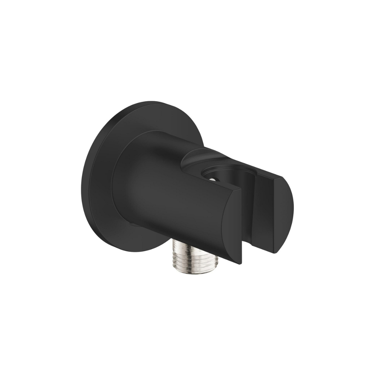 Подключение для душевого шланга GROHE Tempesta с держателем матовый черный 286282431
