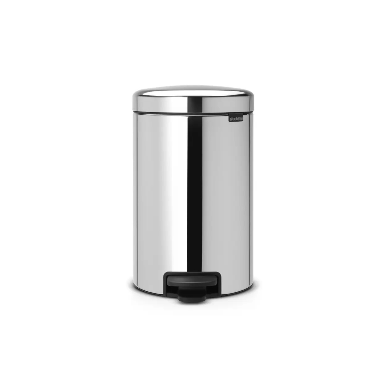 Бак мусорный Brabantia NewIcon с педалью полированный 12 л 113581