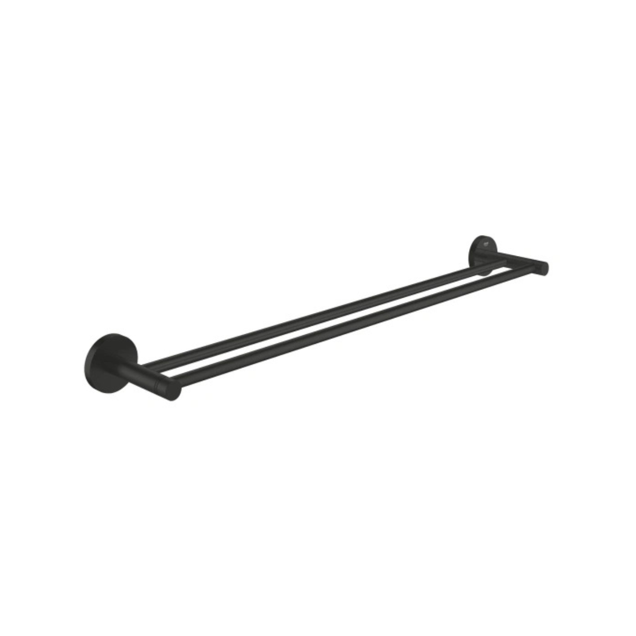 Двойной держатель для полотенец GROHE Essentials 600 мм матовый черный 403342430