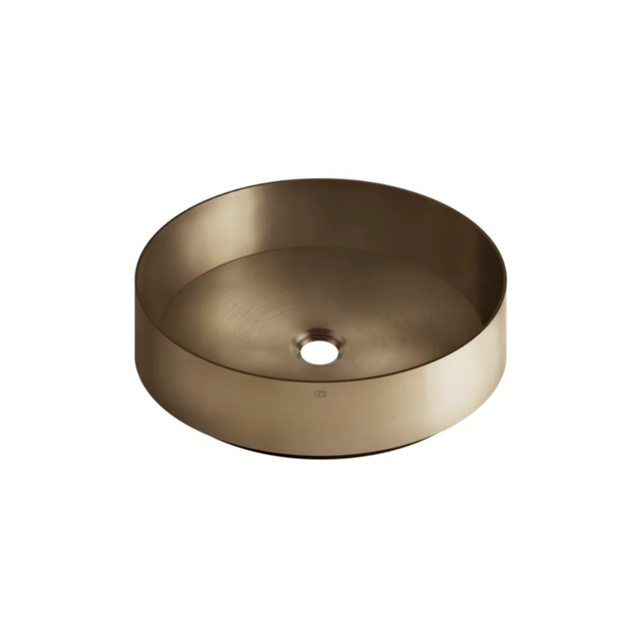 Раковина накладная Gessi 316 54601 726 Warm Bronze Brushed PVD