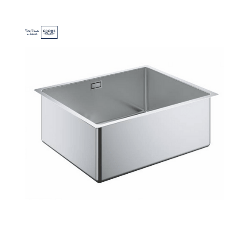 Мойка GROHE из нержавеющей стали, 1 чаша, монтаж под столешницу K700U 60-S 54,4/44,4 1.0 